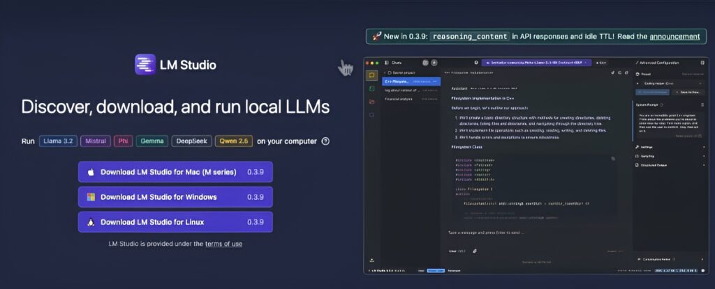 DeepSeek R1 LM Studio Dashboard